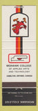Matchbook Cover - Mohawk College Hamilton ON