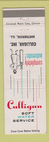 Matchbook Cover - Culligan Soft Water Service Northbrook IL girlie