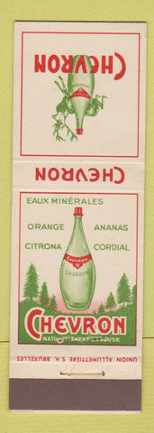 Matchbook Cover - Chevron Soda? Drink Belgium