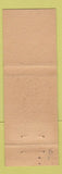 Matchbook Cover - Spa Draink Belgium beverage
