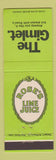 Matchbook Cover - Rose's Lime Juice Gimlet beverage