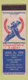 Matchbook Cover - Eagles Club Klamath Falls OR