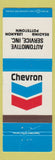 Matchbook Cover - Chevron oil gas Auto Service Reading Lebanon Pottstown PA