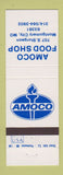 Matchbook Cover - Amoco oil gas Food Shop Montgomery City MO