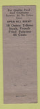 Matchbook Cover - Eason's Cafe Carlsbad NM