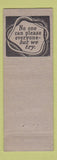 Matchbook Cover - Steak Shack San Bernardino CA