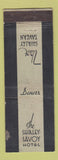 Matchbook Cover - Shirley Savoy Hotel Denver Colorado WEAR
