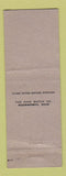 Matchbook Cover - Shirley Savoy Hotel Denver Colorado WEAR
