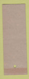 Matchbook Cover International Dresses Women's Clothes New York City SAMPLE WEAR