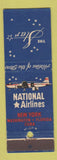 Matchbook Cover - National Airlines The Star Columbus Hotel Miami FL