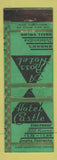 Matchbook Cover - Hotel Castle Omaha NE WORN