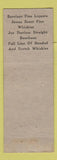Matchbook Cover - Fort Kearney Liquor Store NE WEAR
