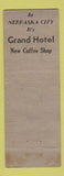 Matchbook Cover - Dale Hotel Holdrege NE WEAR
