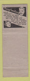 Matchbook Cover - Silver Lodge Motor Court Brady NE WORN
