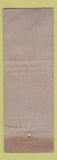 Matchbook Cover - Nance's Ice Cream Camp Courtesy Texaco oil gas Brazil IN WORN
