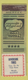 Matchbook Cover - Riverside Tires Ward's Scottsbluff NE