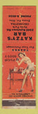 Matchbook Cover - Katzy's Bar Hyde Park PA pinup WEAR