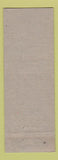 Matchbook Cover - Metropolitan Restaurant Lexington NY