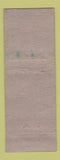 Matchbook Cover - Burton Pulliam Cafe Sargent NE ADVANCE WEAR