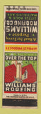 Matchbook Cover - Williams Roofing Little Rock Waterloo AR POSTAL STAMP Abbott