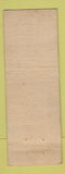 Matchbook Cover - Melon English Tea Service Yorkton SK NR Park WEAR