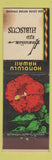 Matchbook Cover - Honolulu Hawaii Hawaiian Red Hibiscus CROWN WEAR