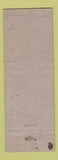 Matchbook Cover - Ned Moulton LS of DC