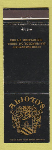 Matchbook Cover - Alioto's San Francisco CA WEAR