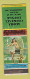 Matchbook Cover - Aloha Cocktail Lounge Indianapolis IN pinup WORN