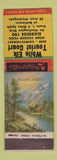 Matchbook Cover - White Elk Tourist Court Elkridge MD