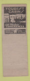 Matchbook Cover - White Elk Tourist Court Elkridge MD