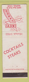 Matchbook Cover - Key LARgo Restaurant Naples CA