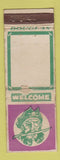 Matchbook Cover - Douglas Match Pirate WORN