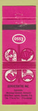 Matchbook Cover - Esso oil gas Service Douville QC