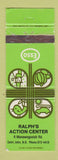 Matchbook Cover - Esso oil gas Ralph's St John NB