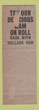 Matchbook Cover - Ric Carlo's Italian Restaurant Reading PA pinup WEAR