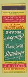 Matchbook Cover - Stuckey's Pecan Candy Eastman GA