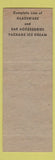 Matchbook Cover - Crystal Glen Tavern Glen Ellyn IL