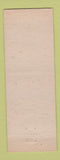 Matchbook Cover - Barnes Cabins Indian River MI
