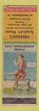 Matchbook Cover - Perrego's Spaghetti House Middletown? Pinup WORN