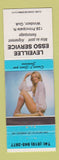 Matchbook Cover - Leveillee Esso oil gas Windsor QC pinup