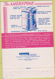 Matchbook Cover - American Valut Co Belmont MA 40 Strike