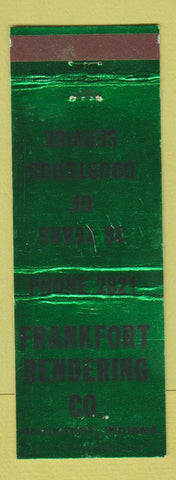 Matchbook Cover - Frankfort Rendering IN