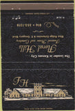 Matchbook Cover - Floral Hills Funeral Home Kansas City MO 40 Strike