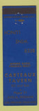 Matchbook Cover - Carteaux Tavern Avilla IN