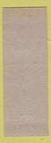 Matchbook Cover - State Restaurant Cumberland MD