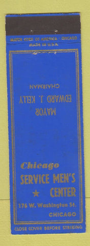 Matchbook Cover - Chicago Service Men's Center IL military