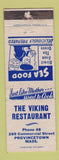 Matchbook Cover - Viking Restaurant Provincetown MA WORN