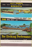 Matchbook Cover - Slusher Plumbing Raytown MO 40 Strike