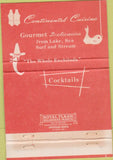 Matchbook Cover - Restaurnats Waikiki HI 40 Strike